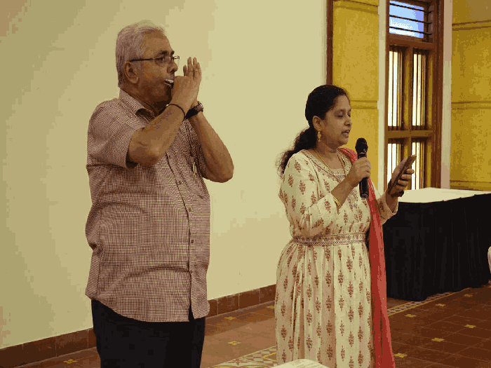 Mouth Organ show by EKS sir